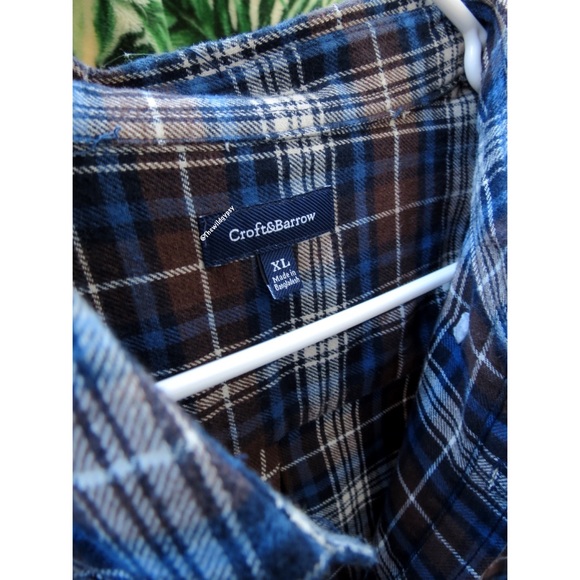 Vintage cozy oversized plaid boyfriend flannel 🍂 - Picture 7 of 8